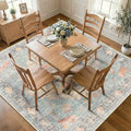 RELEANY Washable Area Rug, Square 7'x7' by RELEANY