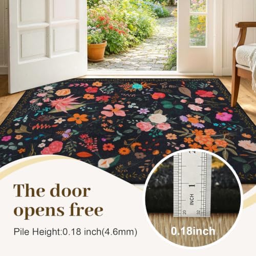 2x3 Washable Non-Slip Area Rug for Entryway - Image 2