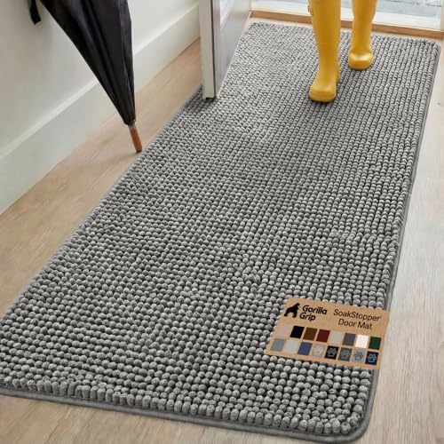 GORILLA GRIP SoakSTOPPER Indoor Door Mat by GorillaGrip