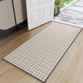 YDKGL Front Door Mat Indoor Non Slip Long Entry Mat Large Gray 24"x72" by YDKGL