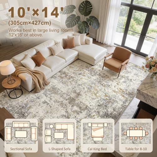 kakania Washable 10x14 Area Rug - Image 2