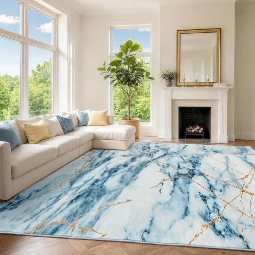 8x10 Washable Non-Slip Area Rug - Image 2