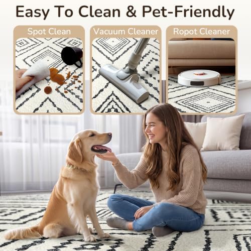 BESTSWEETIE 6'x9' Washable Area Rug - Image 4