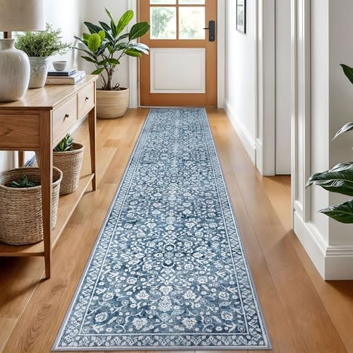 Vintage Washable Runners for Hallway 2x10 Runner Rug Non Slip - Image 2