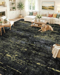 OLANLY 9x12 Washable Area Rug, Soft Non Slip Carpet by OLANLY