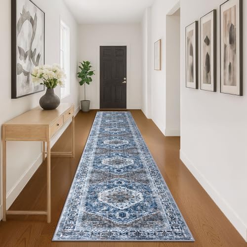 KOZYFLY Runners for Hallways 3x16 Ft Extra Long Washable Kitchen Thin Runner by KOZYFLY