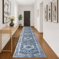 KOZYFLY Runners for Hallways 3x16 Ft Extra Long Washable Kitchen Thin Runner by KOZYFLY