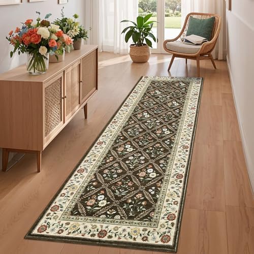 GarveeHome Washable Kitchen Rugs Non Slip 2x6 Hallway Runner Stain Resistant by GarveeHome