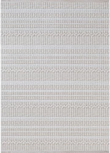 Modern Indoor Rug Stripe 5x7 Area Rugs - Image 3