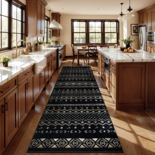 SERISSA 2'6"x8' Washable Non-Slip Boho Runner Rug - Image 2