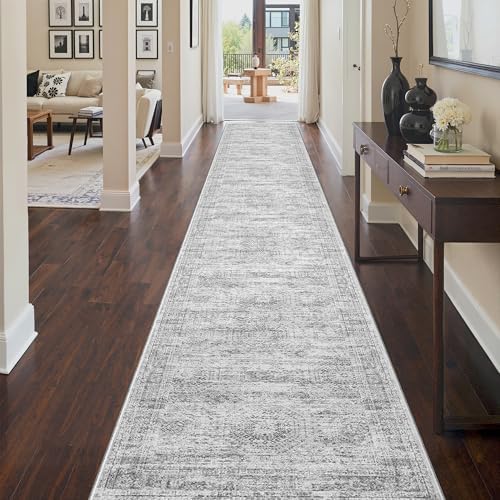 3x20 Runner Rug Non Slip, Washable Hallway Runner Rug - Image 5