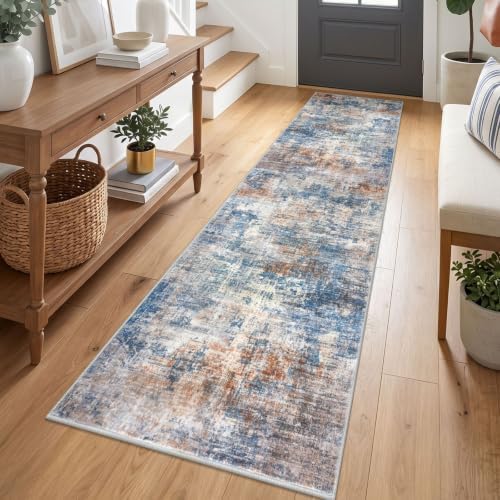 IOHOUZE Abstract Runner Rug 2x7 Ft Washable Runners by iOhouze