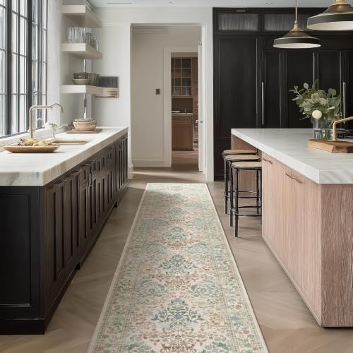 Washable Runners for Hallways Kitchen Rug: 2'x10' Runner Rug Stain Resistant - Image 5