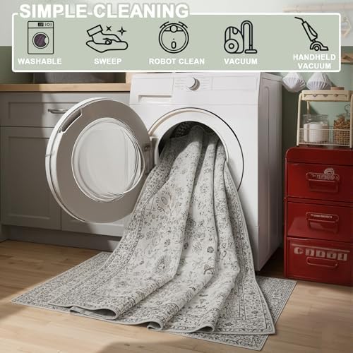 Washable 2x3 Entry Rug, Small Rugs - Image 3