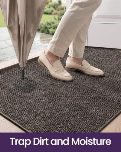 DEXI Thin Door Mat Indoor Entrance 36x56, Non Slip Entryway Mat - Image 6