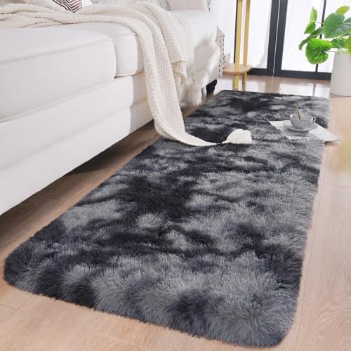 Chicrug Soft Runner Rugs for Bedroom Living Room Plush Fluffy Rug 2x6 - Image 2
