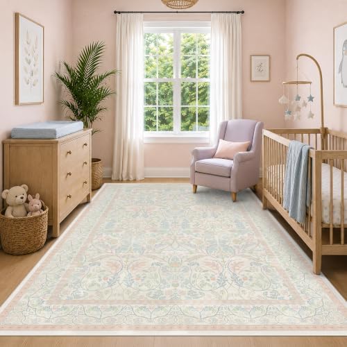 7x10 Washable Area Rug by Evyhood