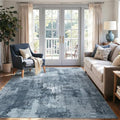 4x6 Ft Abstract Washable Area Rugs by Cuzwlovita