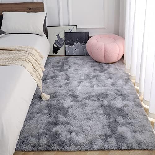 AROGAN Fluffy 4x6 Area Rugs Bedroom Carpet - Image 6