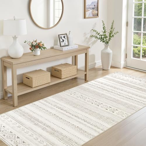 cotiled Hallway 3x8 Runner Rugs Washable Boho Moroccan Soft Rug - Image 6