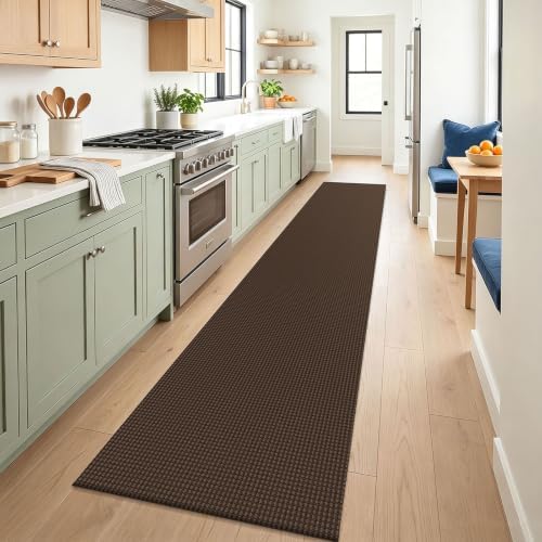 EARTHALL Woven Runner Rug 2x14 Ft Washable Runners - Image 2