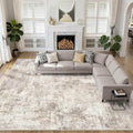 LOONGRUG 12x18 Area Rug Washable Large Neutral Modern Living Room Rugs by LOONGRUG