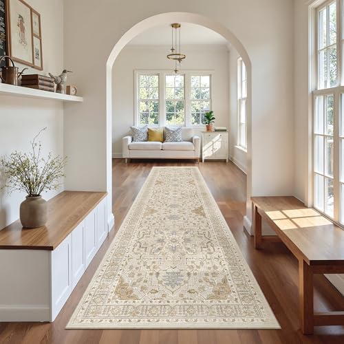 Madane Hallway Runner Rug 2'6''x10' Kitchen Runners Vintage - Image 2