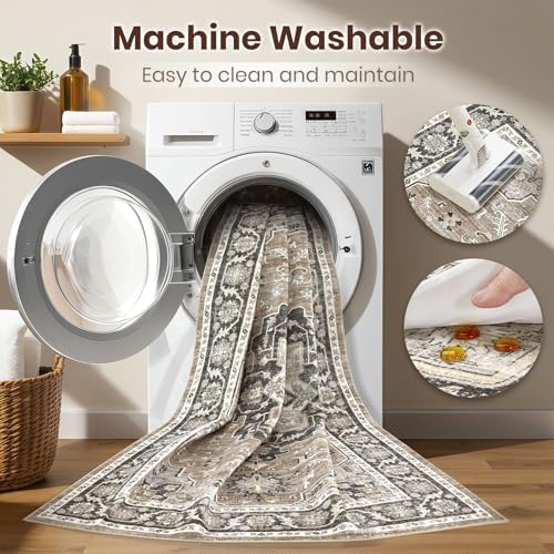 cotiled 9x12 Area Rug for Living Room, Traditional - Image 2