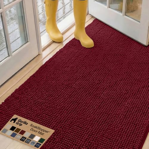 GORILLA GRIP SoakSTOPPER Indoor Door Mat by GorillaGrip