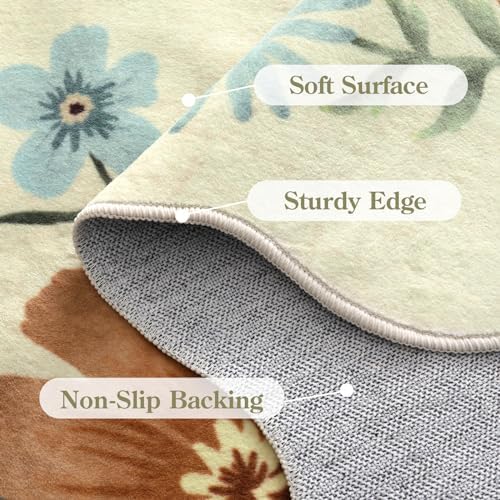 Lahome Floral Kitchen Runner Rug, 2x5 Rug Runners - Image 7