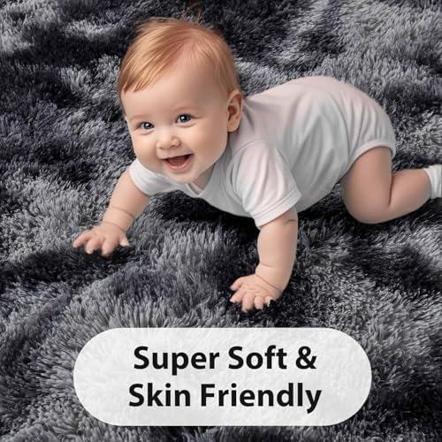 7x10 Non-Slip Fluffy Area Rugs For Living Room - Image 6