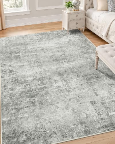 OLANLY 4x6 Washable Area Rug, Soft Non Slip Carpet by OLANLY