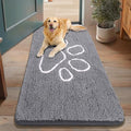 Smiry Dog Door Mat for Muddy Paws, Absorbent Non Slip Dirt Trapper by Smiry
