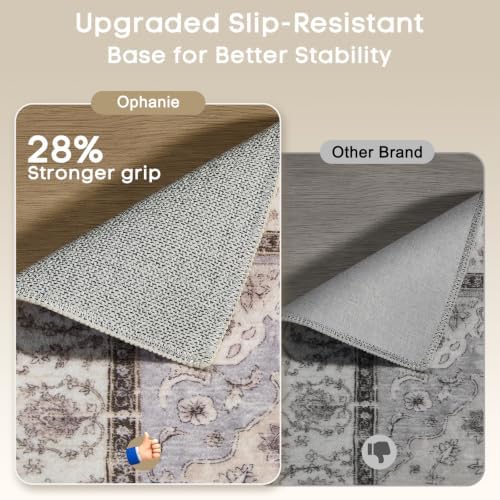 Ophanie Beige Wool Area Rugs 2x6 - Image 4
