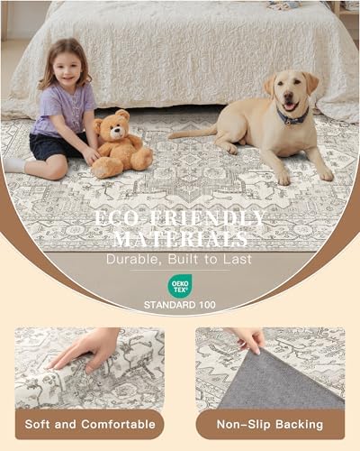 Madane Hallway Runner Rug 2'6''x12' Kitchen Runners Vintage - Image 5