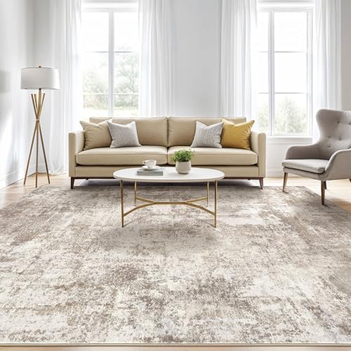 LOONGRUG 8x10 Area Rugs Washable Large Neutral Modern Living Room Rug - Image 5