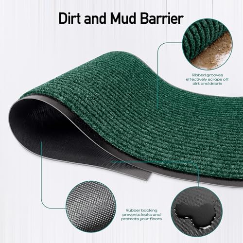 MaxMat® Extra Large Commercial Door Mat, Rubber Border Heavy Duty Door Mat - Image 4