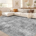 Nakagishi Boho 5x7 Area Rug Living Room Rugs Machine Washable Gray by NakagishiAreaRug