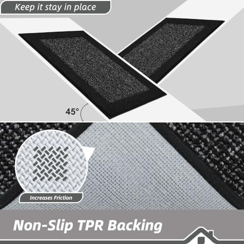 BEQHAUSE Indoor Door Mat 24" x 36", Dirt Trapper Door Mats - Image 4