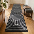 YIHOUSE Geometric Washable 2x10 Runner Rug by YIHOUSE