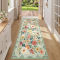 DUKINO 3x7 Kitchen Runner Rug, Washable Rug by DUKINO