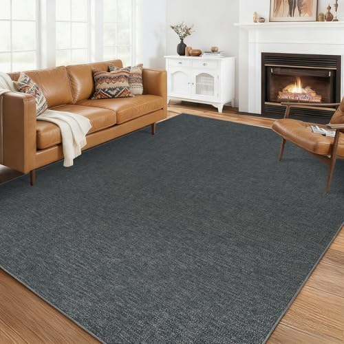 Garvee Modern Solid Washable Rug 8x10 Area Rugs - Image 2