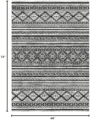 RUGSURE Washable Area Rugs 4' x 6' - Image 2