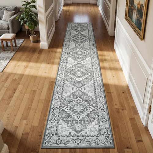 Lessymo 2 x 10 Runner Rug for Hallway, Washable Entryway Rugs by Lessymo