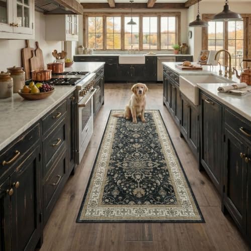 RELEANY Washable Area Rug, Runner 3'x7' by RELEANY