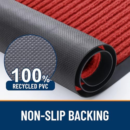 OLANLY 2-Pack Front Door Mats 71x47, Waterproof Heavy-Duty Doormats - Image 3