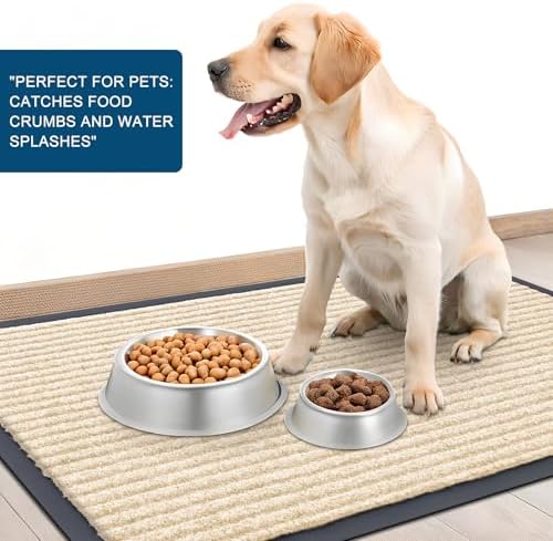 OLANLY 2-Pack Front Door Mats 47x32, Waterproof Heavy-Duty Doormats - Image 6