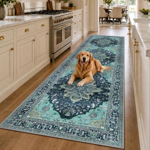 RELEANY Washable Area Rug, Runner 3'x10' - Image 2