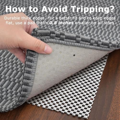 KOZYFLY 3x12 Runner Rug, Washable Non Slip Long Kitchen Hallway Rug - Image 5