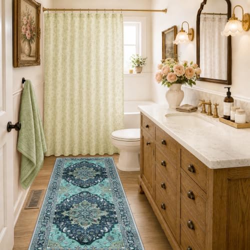 RELEANY Washable Area Rug, Runner 2'x6' - Image 2